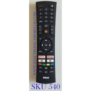CONTROL REMOTO ORIGINAL NUEVO PARA SMART TV RCA / HH-4309